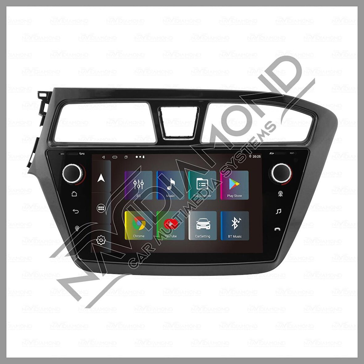 NAVIDIAMOND HYUNDAİ İ20 2015-2017 4 GB RAM 64 GB HAFIZA ANDROID MULTIMEDIA TEYP