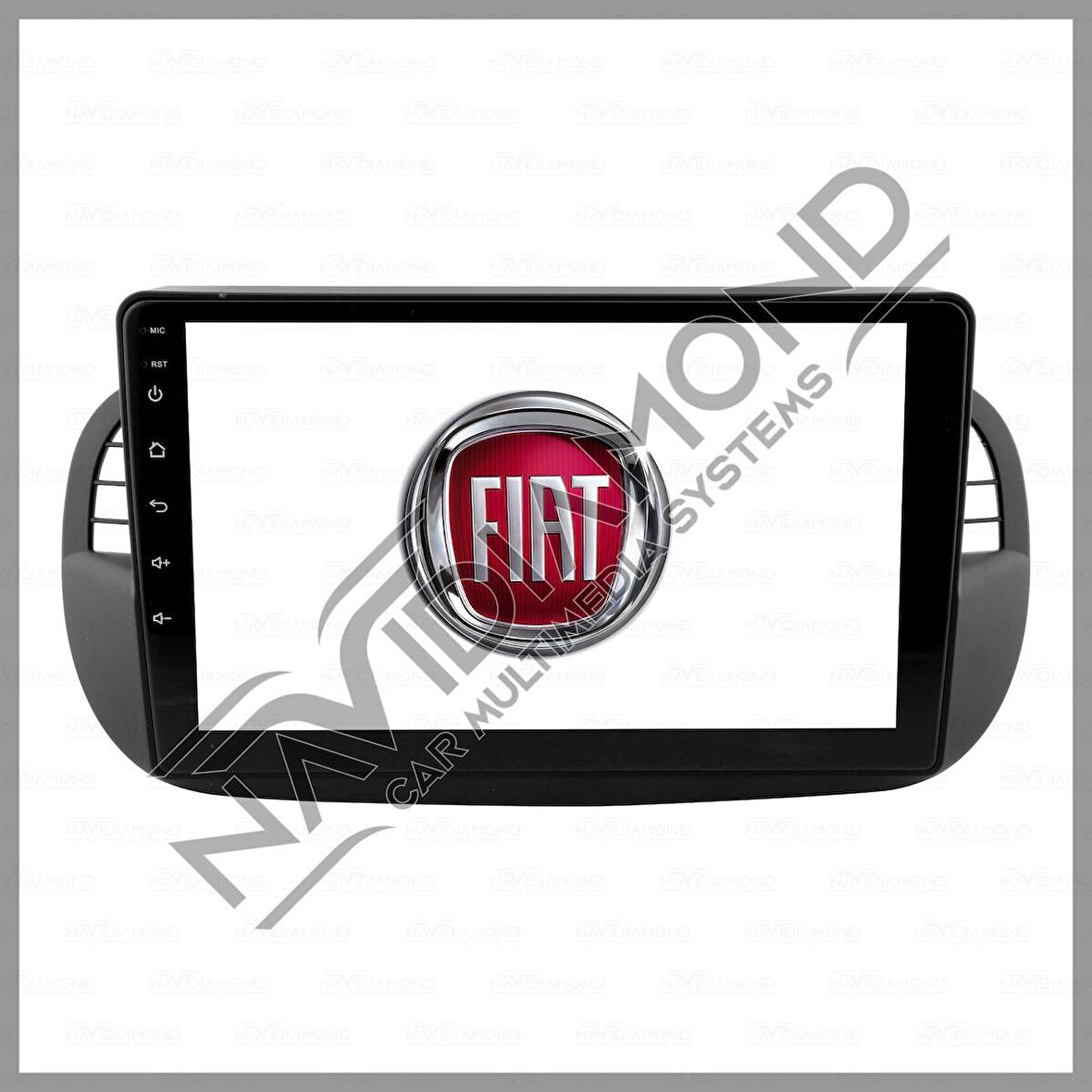 NAVIDIAMOND FIAT 500 AİLESİ 2008-2014 4 GB RAM 64 GB HAFIZA ANDROID MULTIMEDIA TEYP