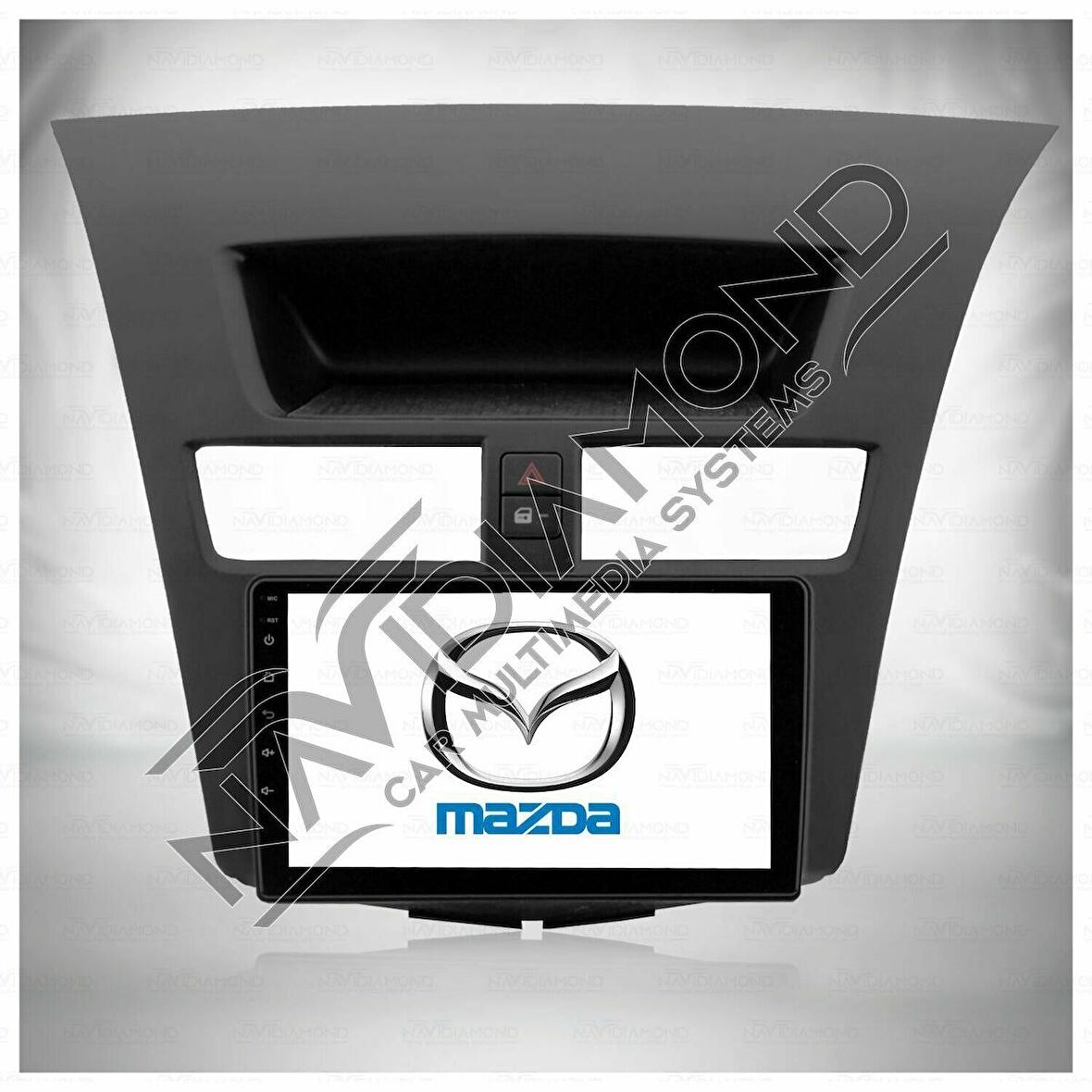 NAVIDIAMOND MAZDA BT50 6 GB RAM 128 GB HAFIZA ANDROID MULTIMEDIA TEYP