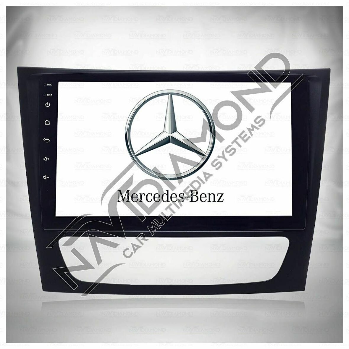 NAVIDIAMOND MERCEDES W211 8 GB RAM 128 GB HAFIZA ANDROID MULTIMEDIA TEYP