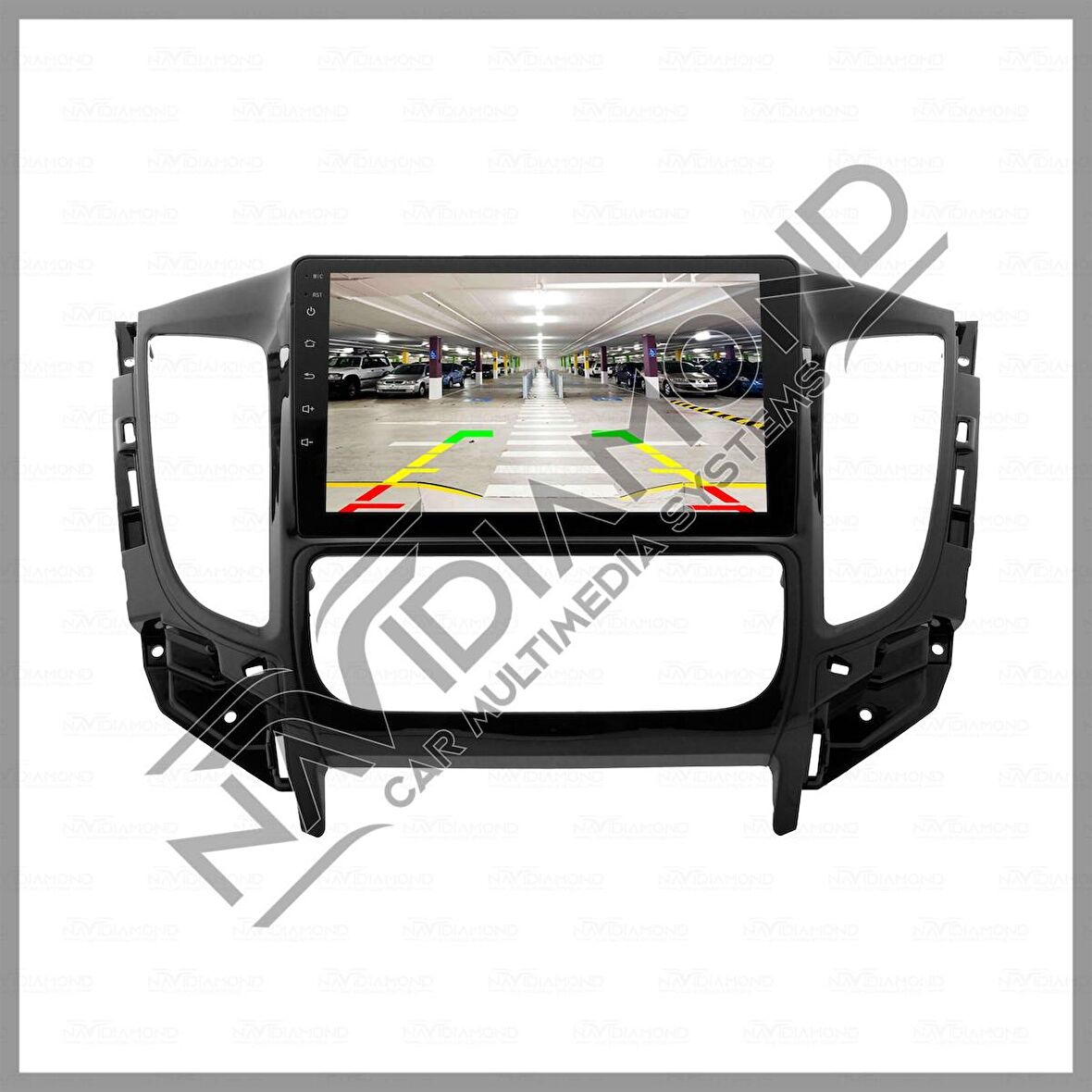 NAVIDIAMOND MITSUBISHI L200 2015-2022 DIJITAL 2 GB RAM 16 GB HAFIZA ANDROID MULTIMEDIA TEYP