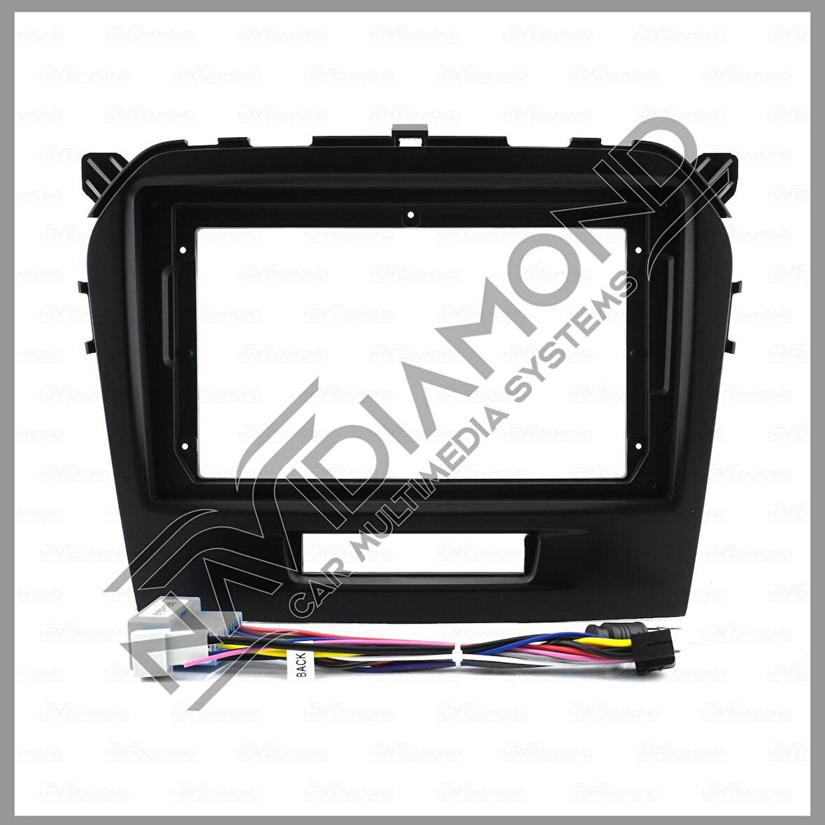 NAVIDIAMOND SUZUKI VITARA 2016-2023 ANDROID TEYP ÇERÇEVE (9 INCH) - SOKET - CANBUS