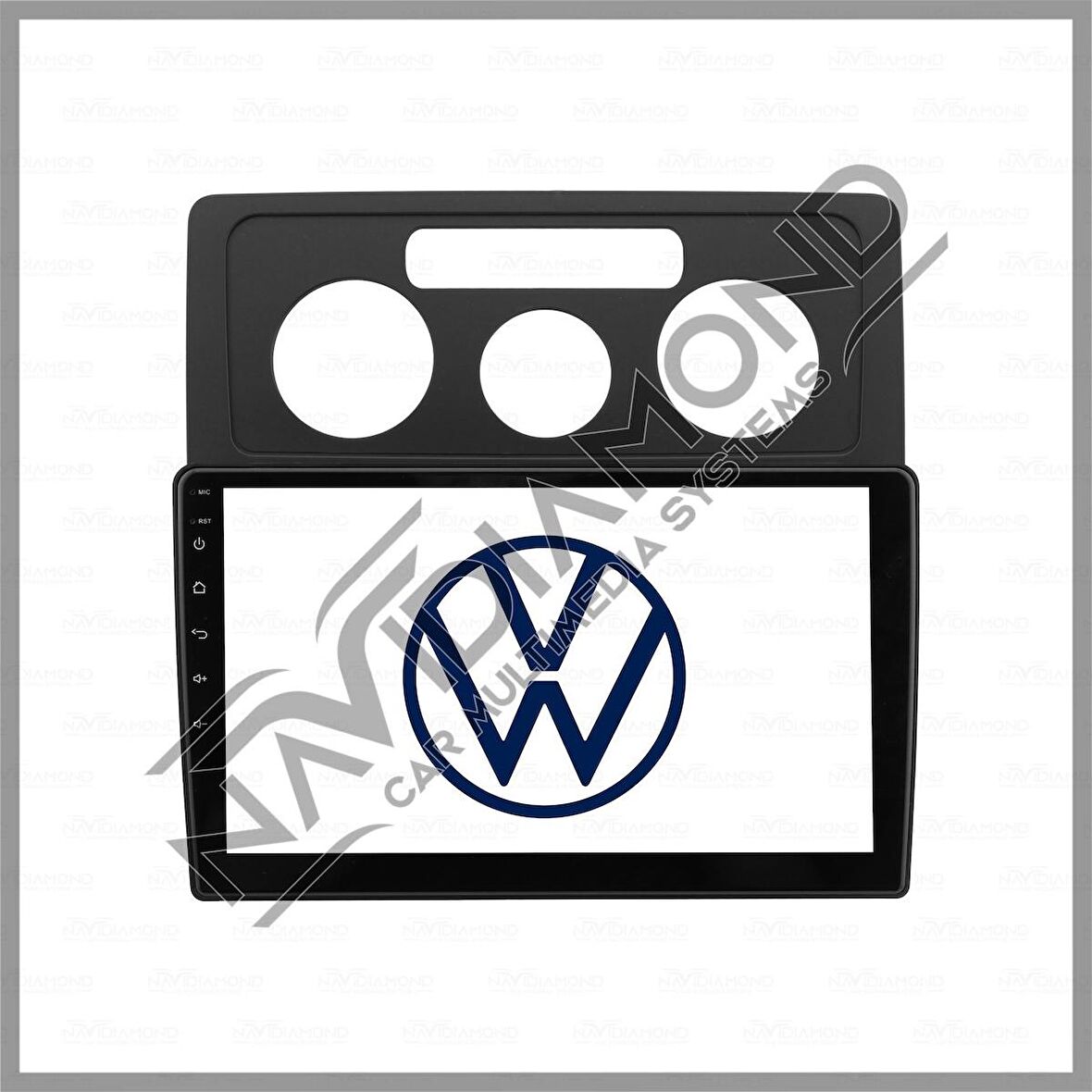 NAVIDIAMOND VOLKSWAGEN CADDY DIJITAL 2004-2014 2 GB RAM 16 GB HAFIZA ANDROID MULTIMEDIA TEYP