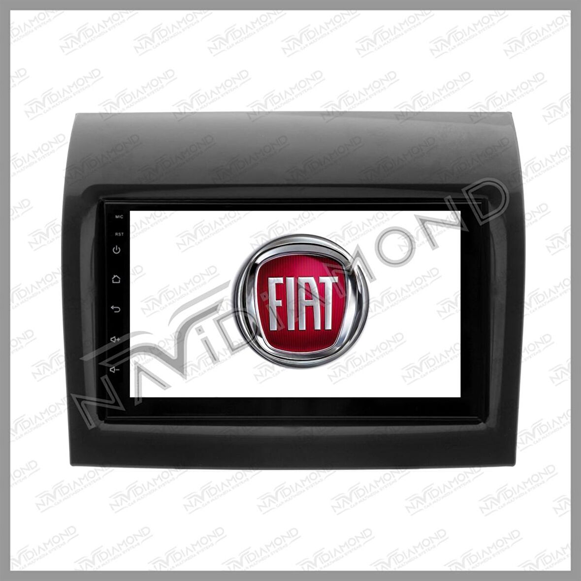 NAVIDIAMOND FIAT DUCATO MX72S 7 INCH 2 GB RAM 32 GB HAFIZA ANDROID 12 MULTIMEDIA ANDROID DOUBLE TEYP