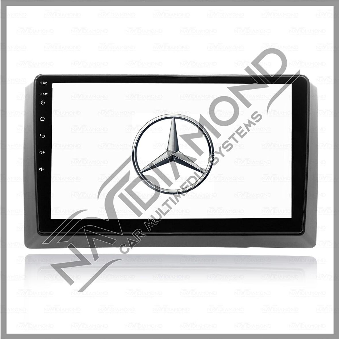 NAVIDIAMOND VİTO 10 INCH 4 GB RAM 64 GB HAFIZA ANDROID apple uyumlu SERIES TEYP