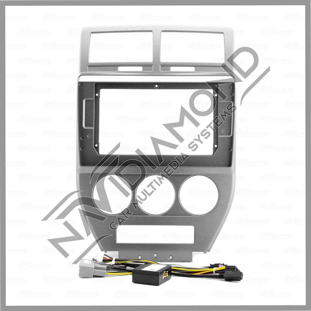 NAVIDIAMOND JEEP COMPASS 2007-2009 ANDROİD ÇERÇEVE (9 INCH) - SOKET - CANBUS
