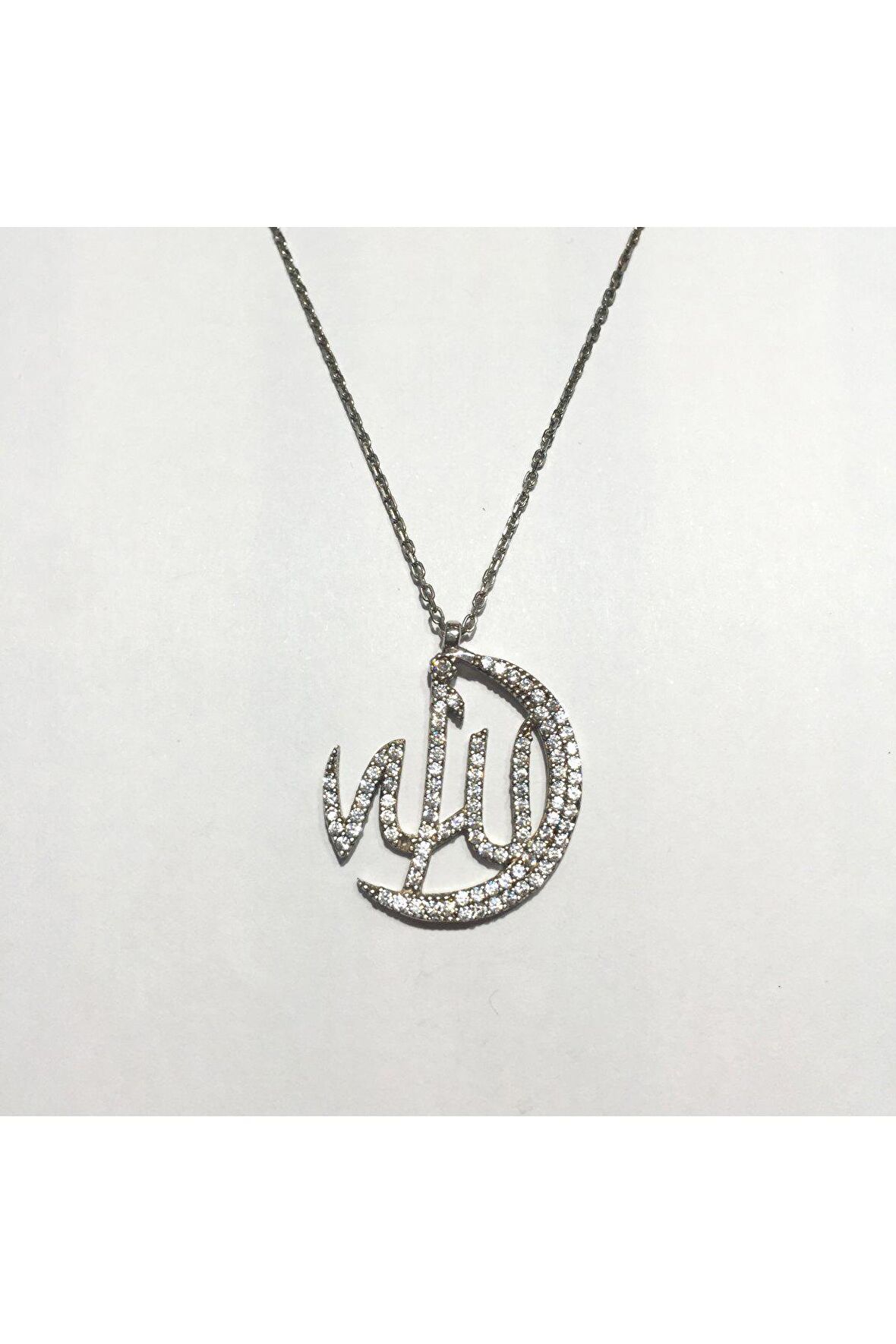 925 GÜMÜŞ KADIN KOLYE ROSE ALTIN GOLD 