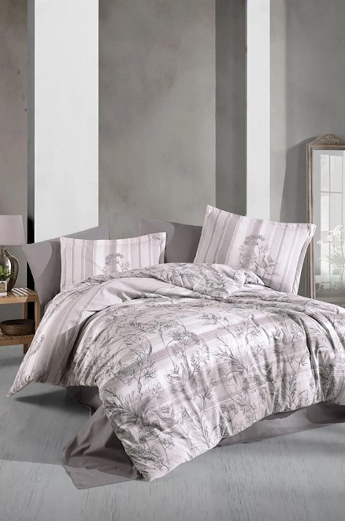 Ranforce Nev Takımı Çift Kişilik Simle v1 Gri