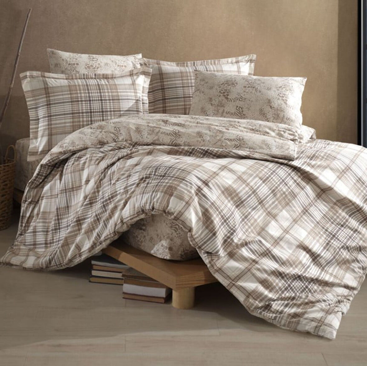 Ranforce Nev Takımı Çift Kişilik Ravel V1 Bej