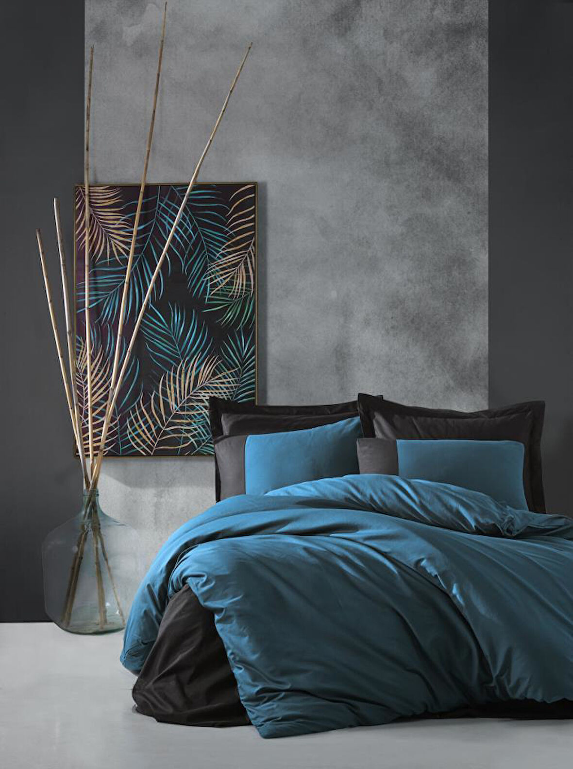 Tek Kişilik Nev Takımı Petrol Siyah