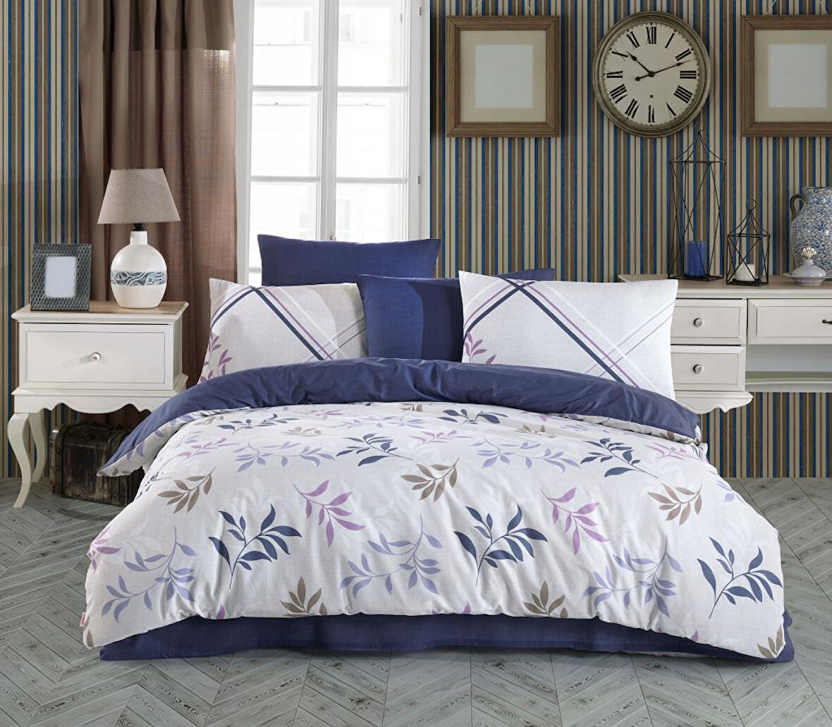 Çift Kişilik Ranforce Nev Takımı Belen Mavi