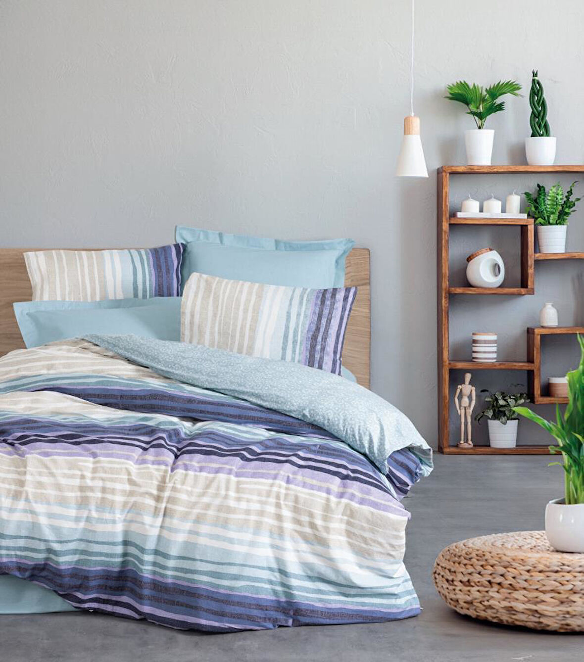 Line Nev Takımı Çift Kişilik Fonte Mint