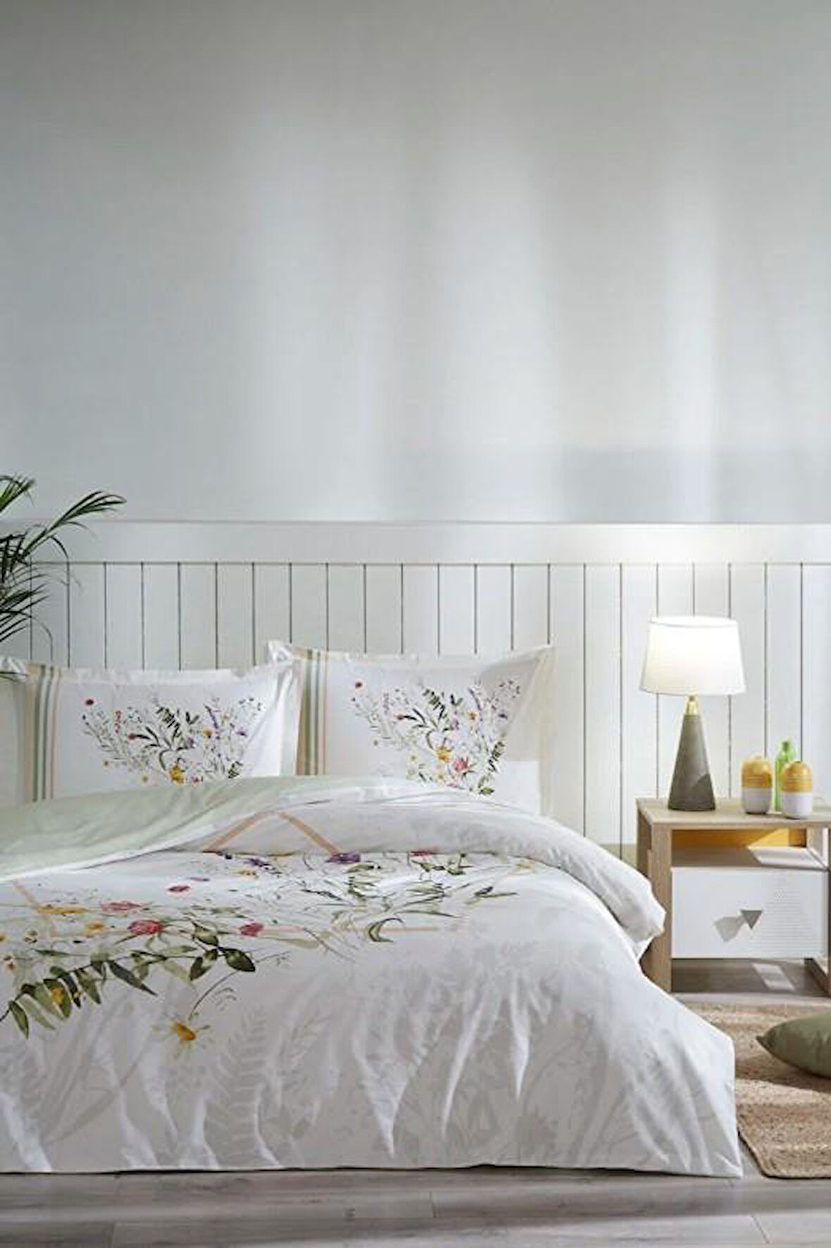 Özdilek Çift Kişilik Ranforce Nev Takımı Fujer Yeşil