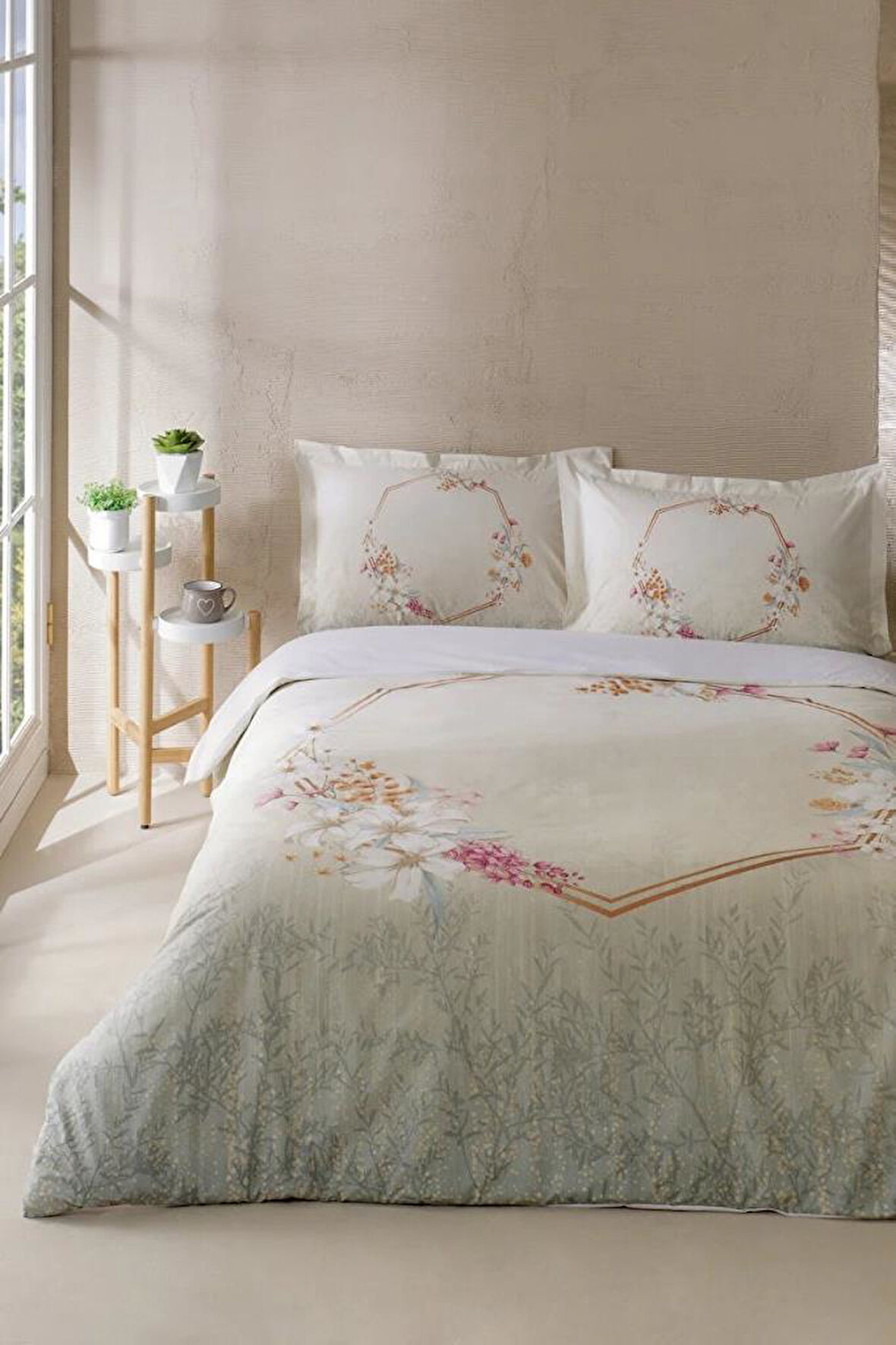 Özdilek Çift Kişilik Ranforce Nev Takımı Candidum Krem