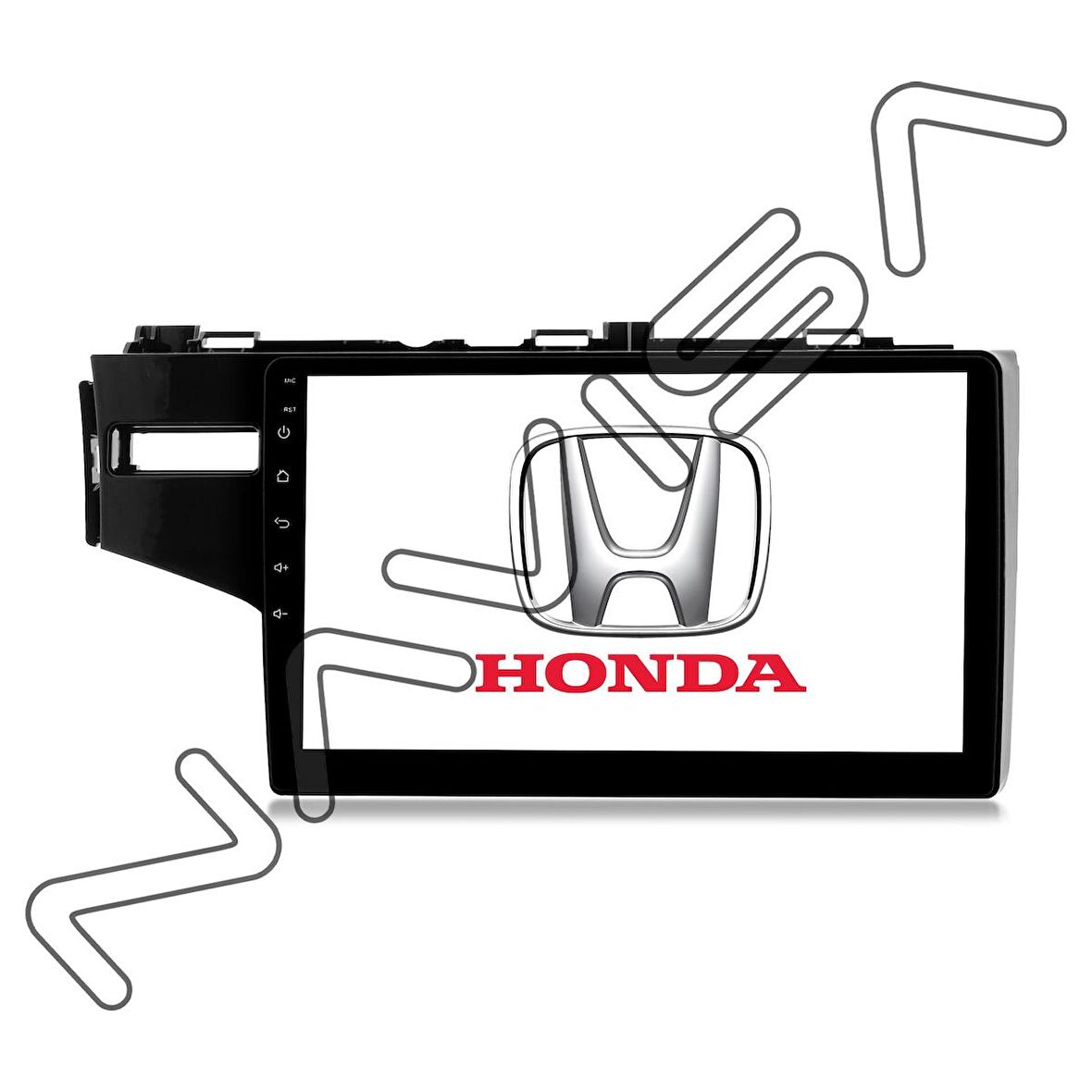 NAVISA HONDA JAZZ 2014-2019 8 GB RAM 128 GB HAFIZA ANDROID MULTIMEDIA TEYP