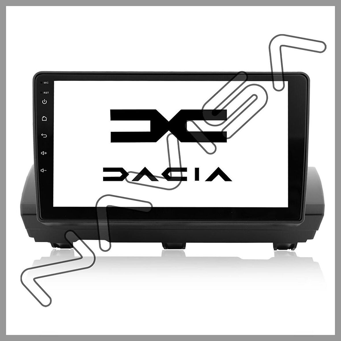 NAVISA DACIA SANDERO STEPWAY- JOGGER 2 GB RAM 32 GB HAFIZA ANDROID MULTIMEDIA TEYP