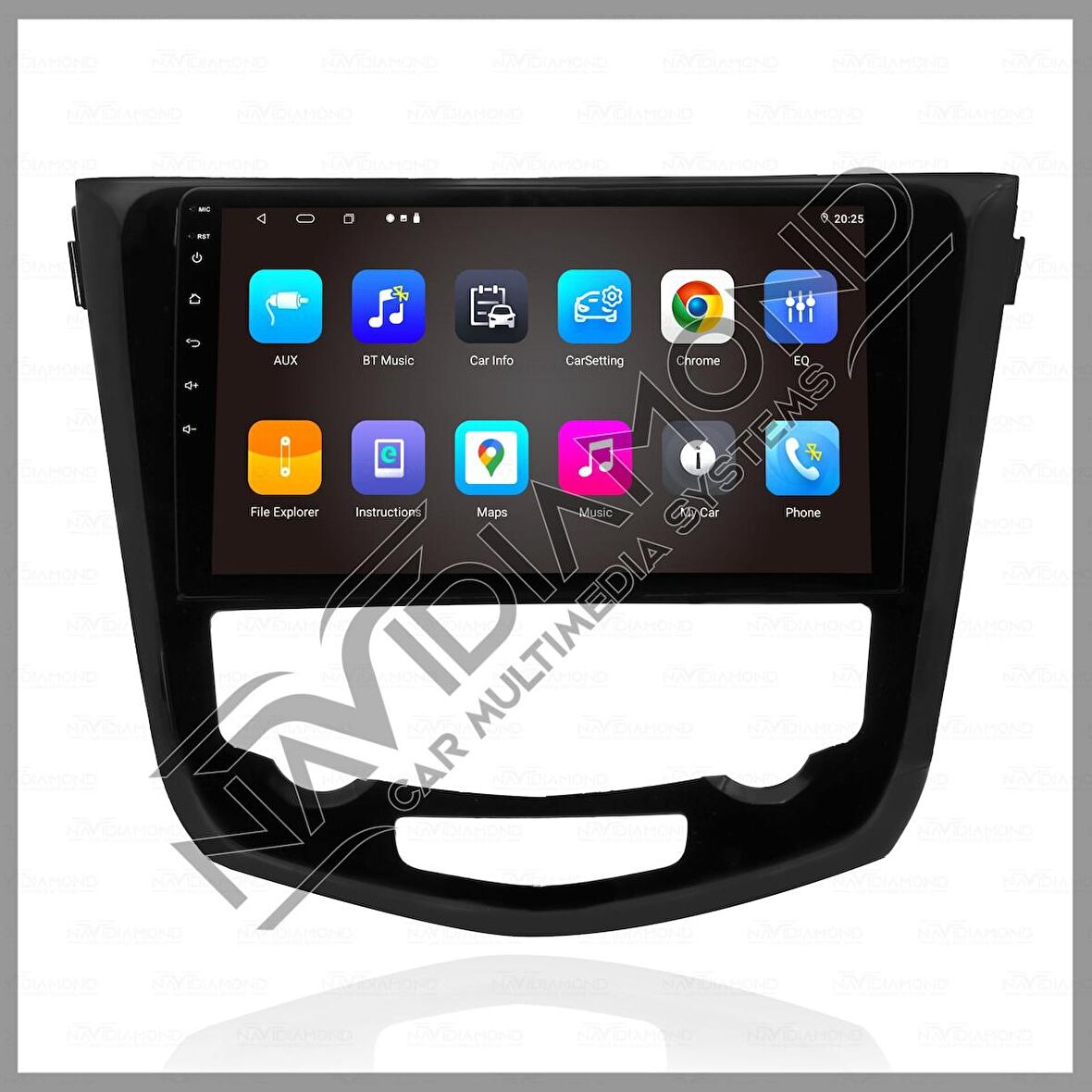 NAVISA NISSAN QASHQAİ 2014-2021 DİJİTAL 4 GB RAM 64 GB HAFIZA ANDROID MULTIMEDIA TEYP