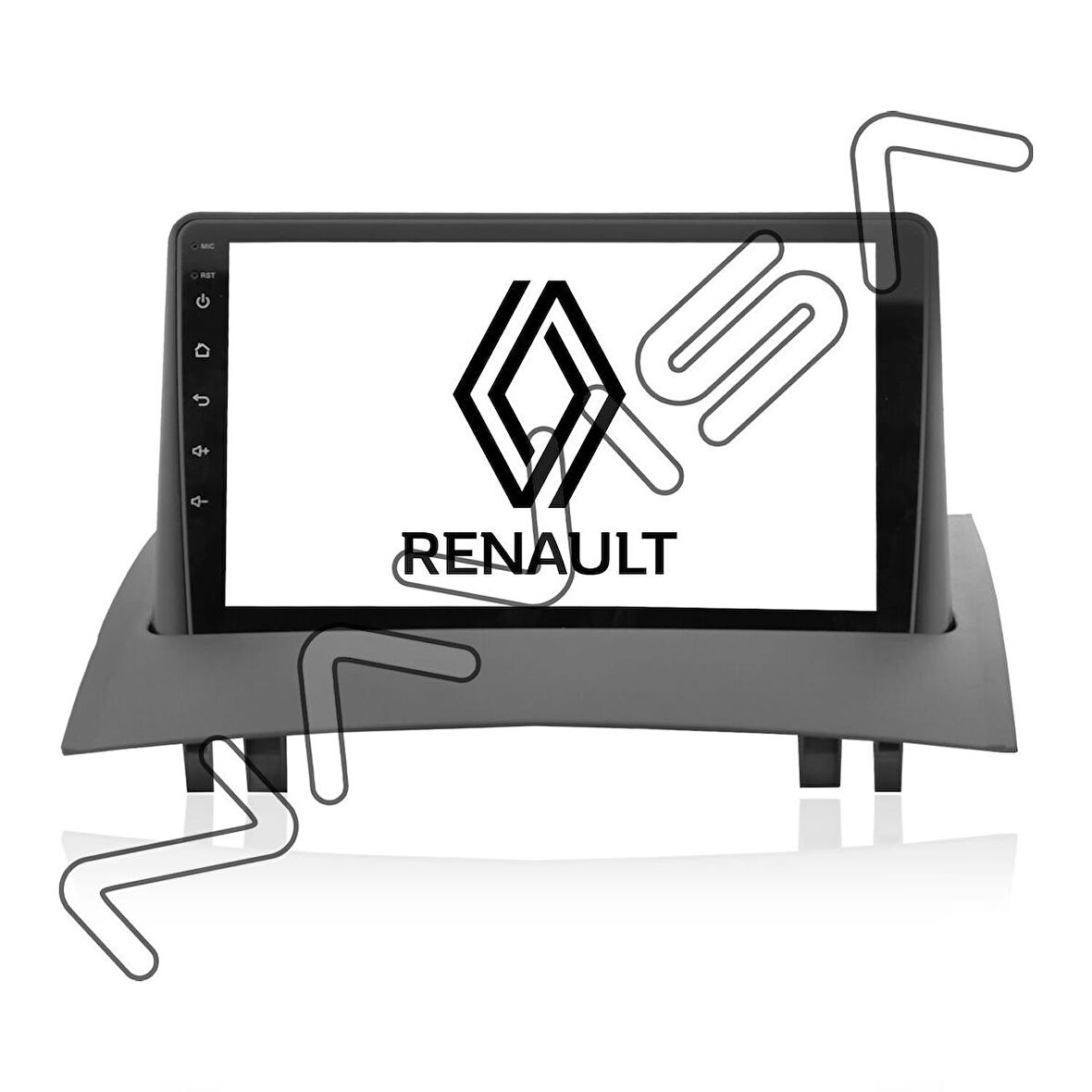 NAVISA RENAULT MEGANE 2 2 GB RAM 32 GB HAFIZA ANDROID MULTIMEDIA TEYP