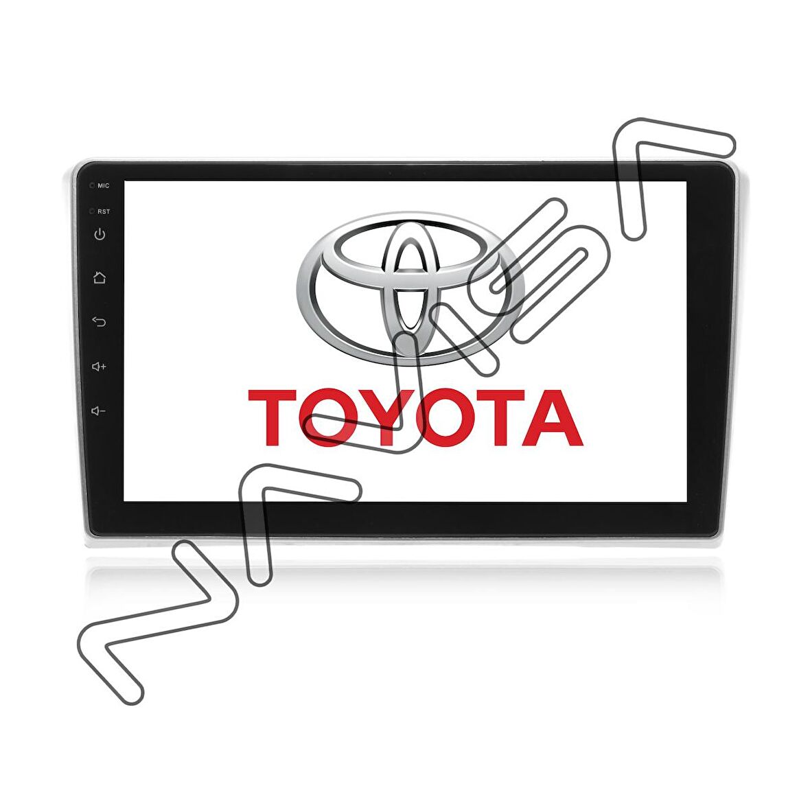 NAVISA TOYOTA AVENSİS 2003-2009 2 GB RAM 32 GB HAFIZA ANDROID MULTIMEDIA TEYP