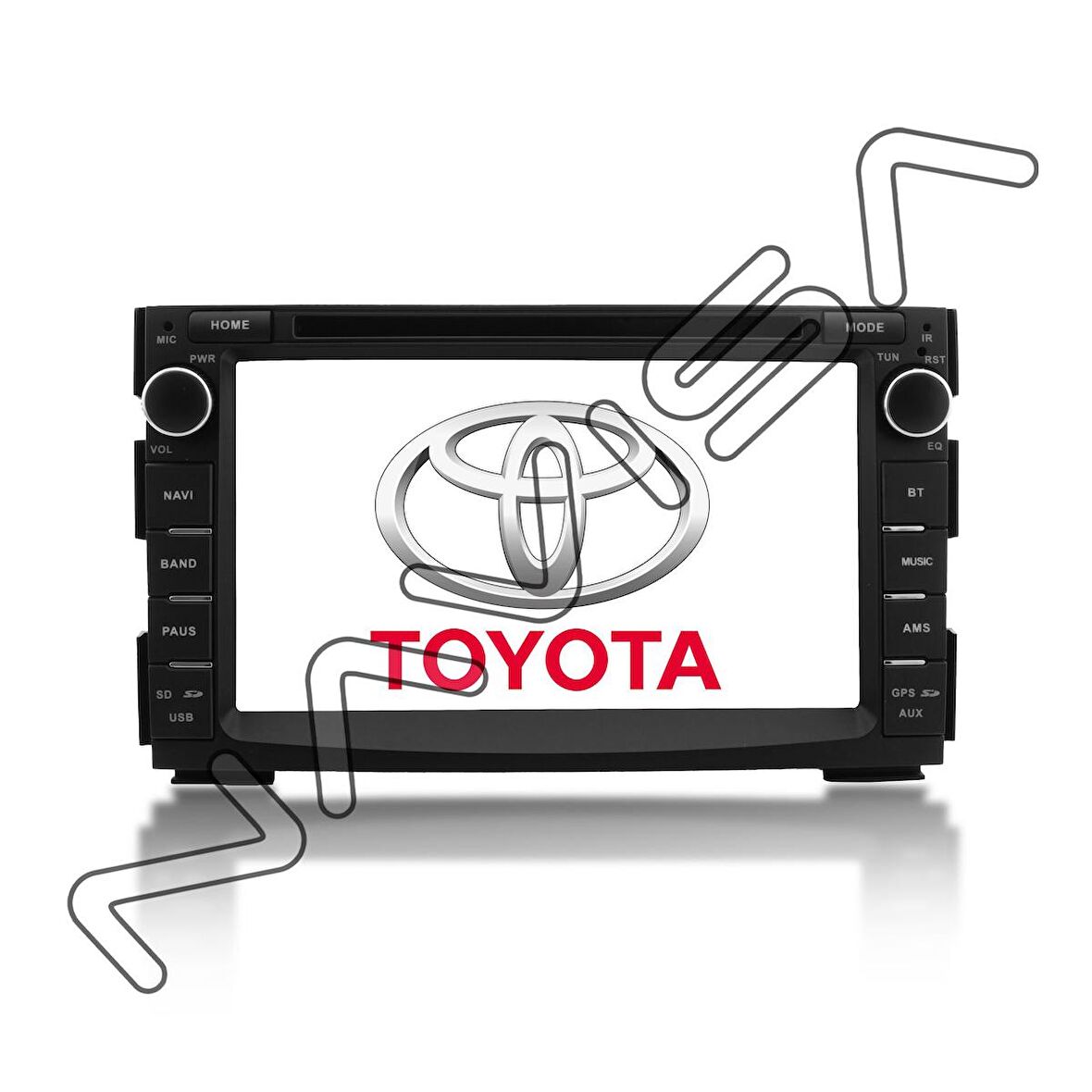 NAVISA TOYOTA AURIS 2 GB RAM 32 GB HAFIZA ANDROID MULTIMEDIA TEYP