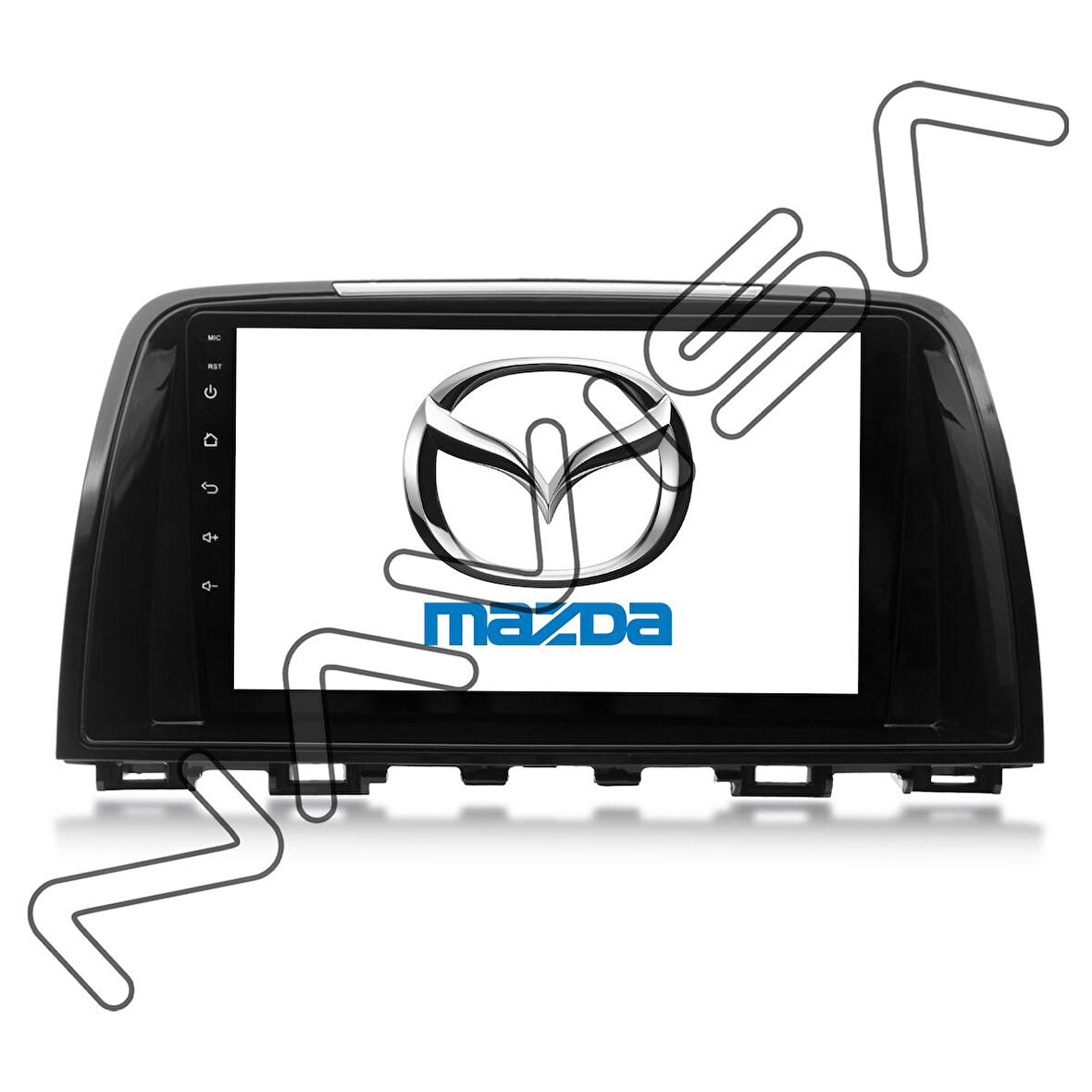 NAVISA MAZDA 6 2013-2014 4 GB RAM 64 GB HAFIZA ANDROID MULTIMEDIA TEYP