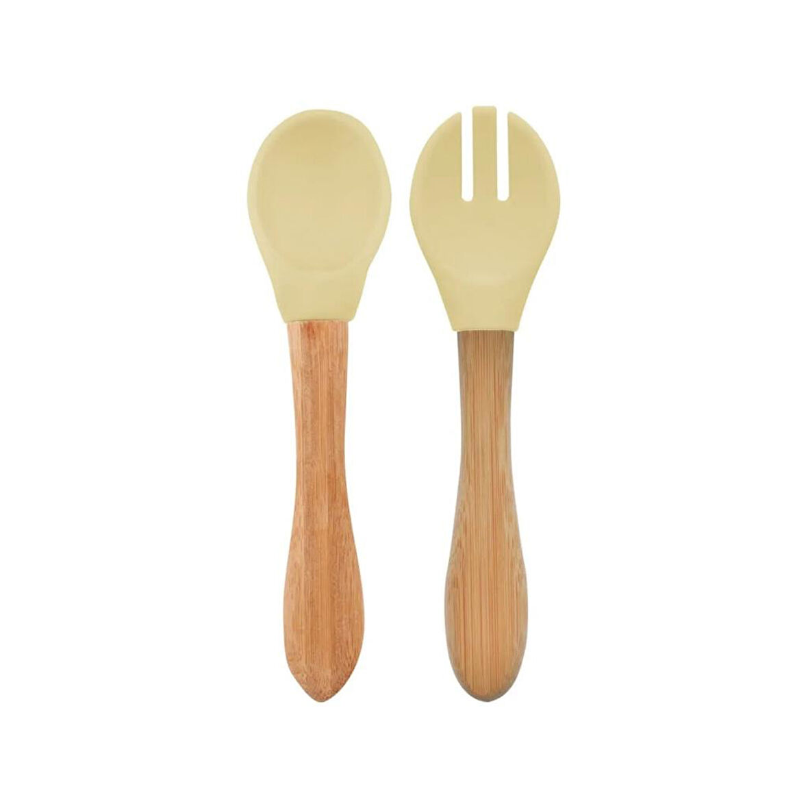 Mama Kaşığı ve Çatal Seti Mellow Yellow