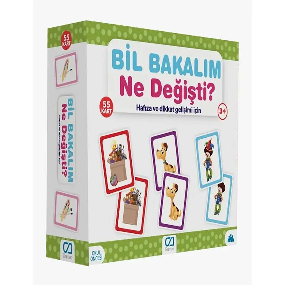 Games Bil Bakalım Ne Değişti? Hafıza ve Dikkat Gelişim K 55 Kart 5109