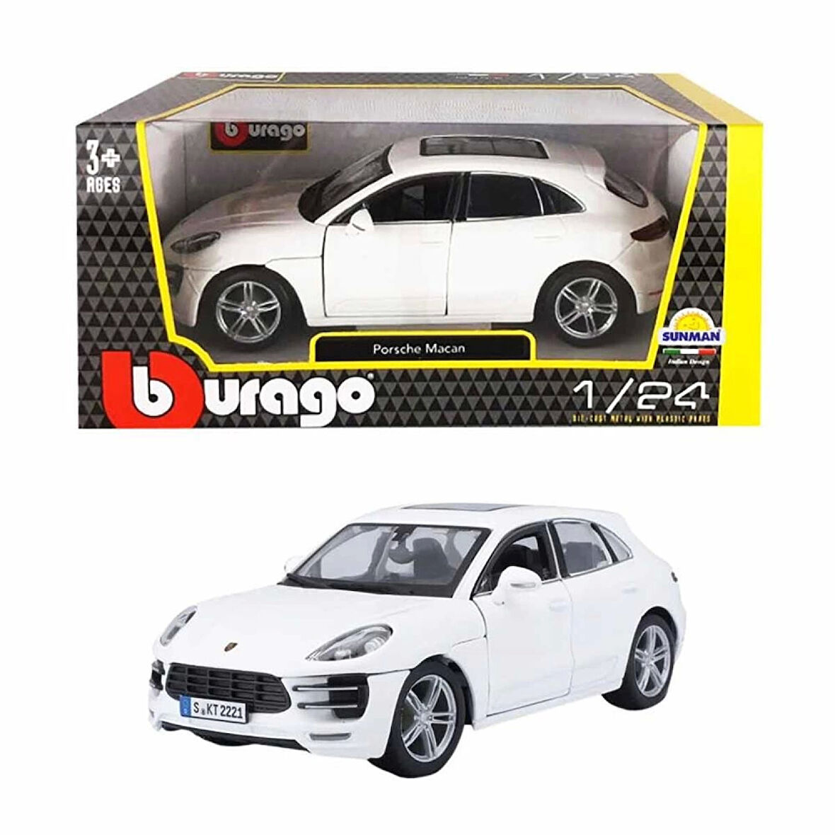 Nessiworld 1:24 Porsche Macan Model Araba