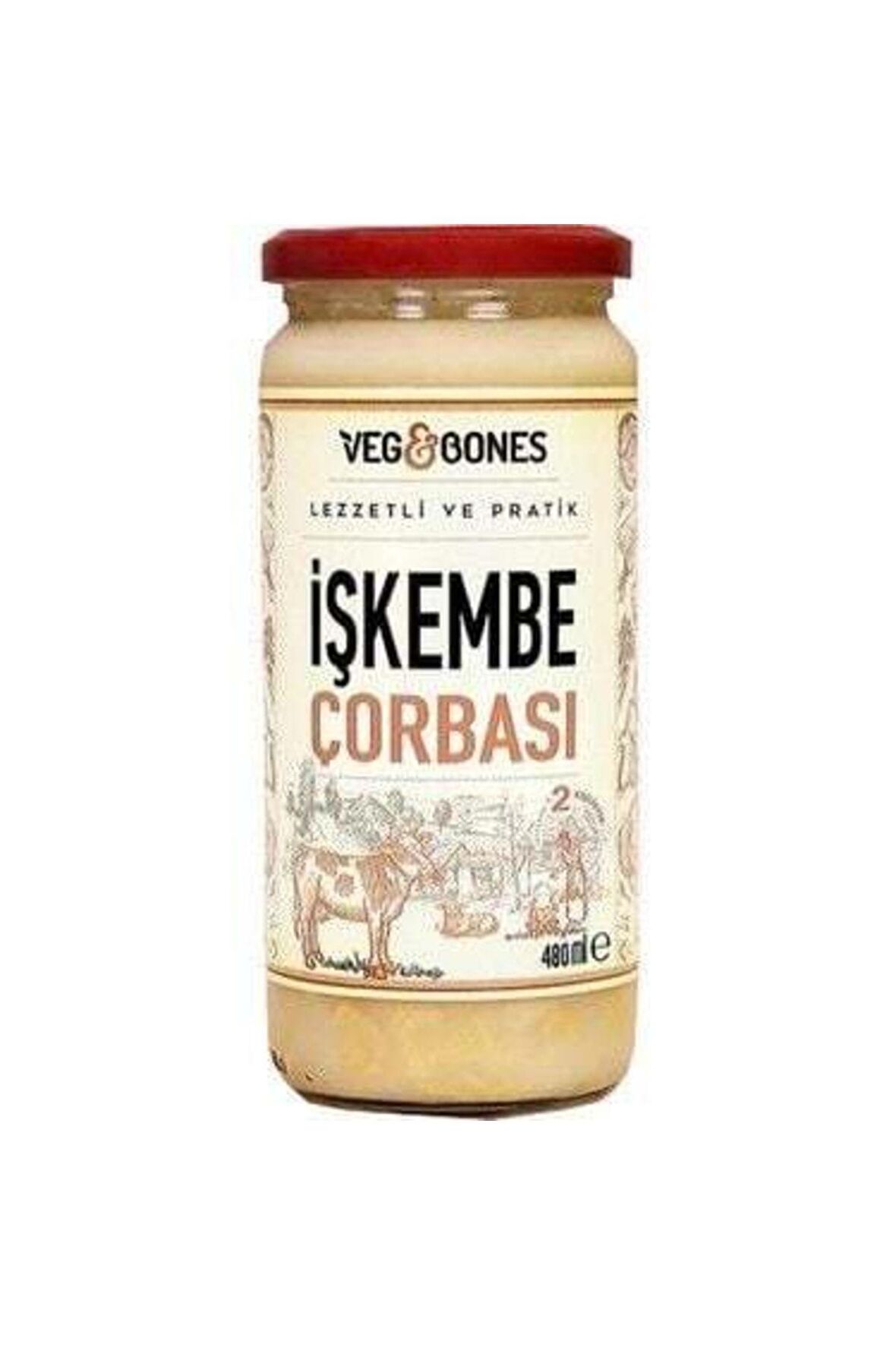 Veg&bones Işkembe Çorbası 480ml