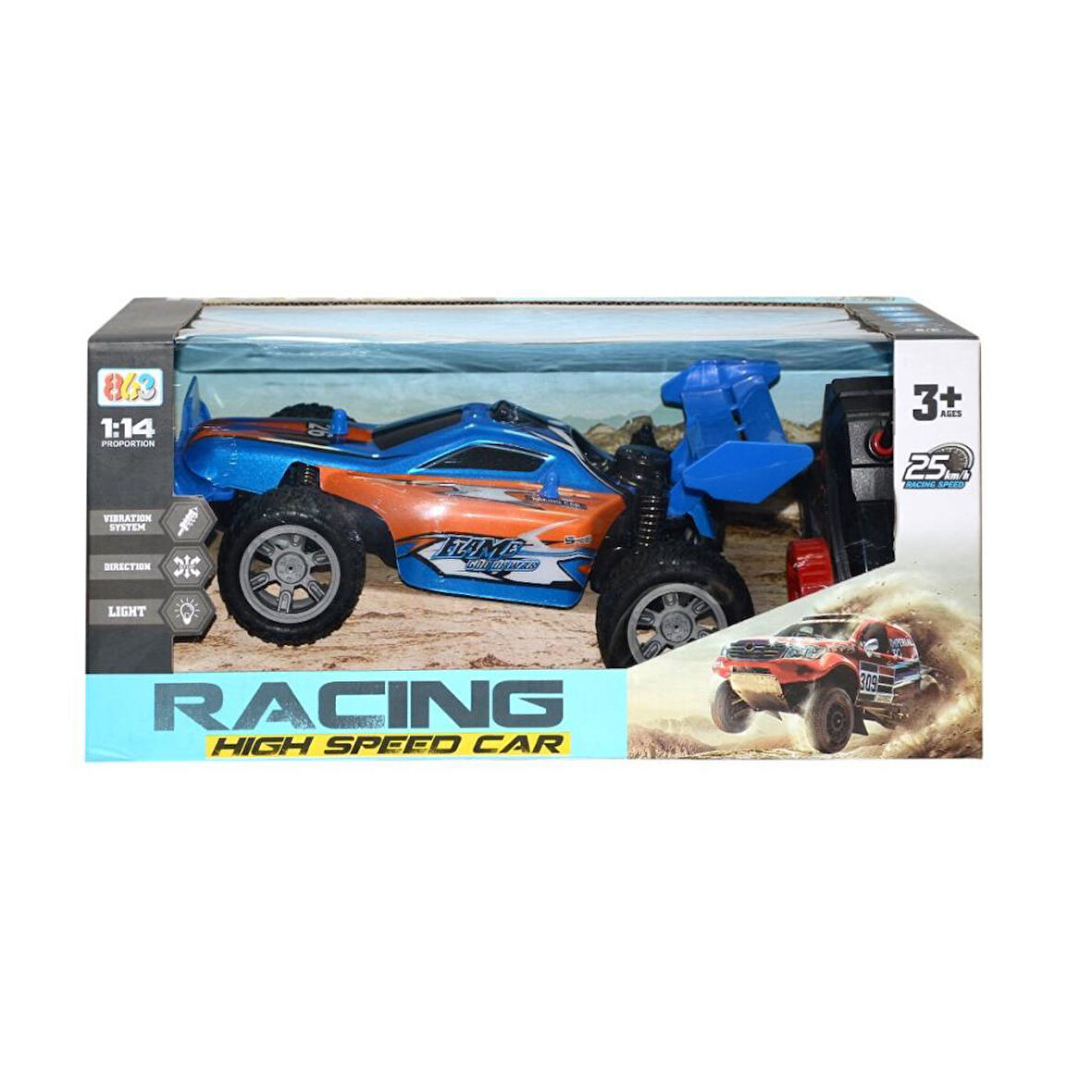 Nessiworld 863C-1 Can, Kumandalı Racing Speed Araba 1:14