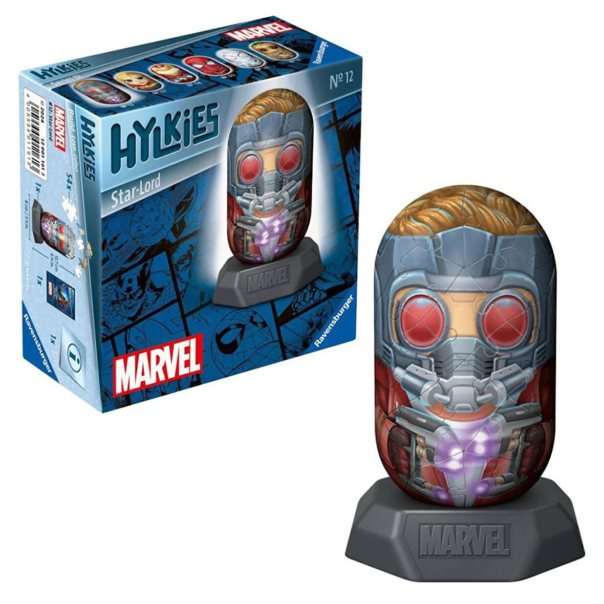 Nessiworld 011613 Hylkies Marvel - Star-Lord 54 parça Puzzle - No:12 - Ravensburger