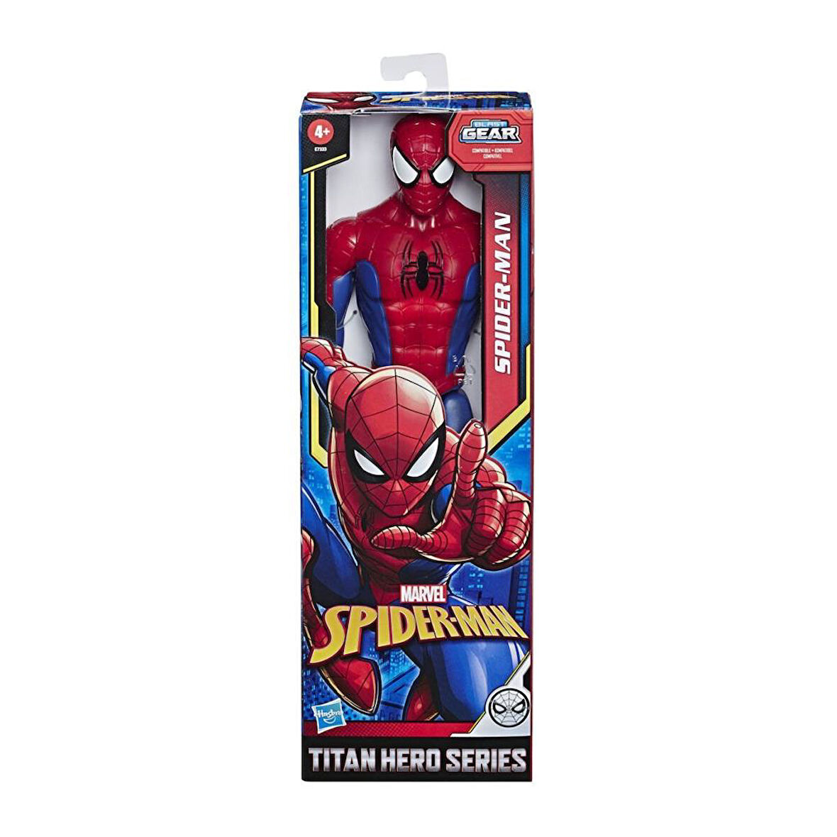 Nessiworld E7333 Spider-Man Titan Hero Figür
