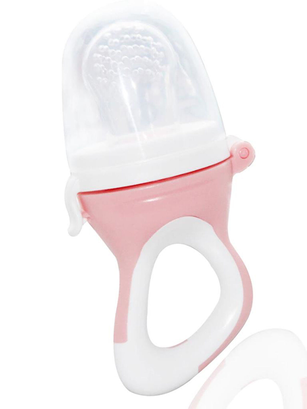 Silikon Uçlu Meyve Sebze Emziği 600 Pembe