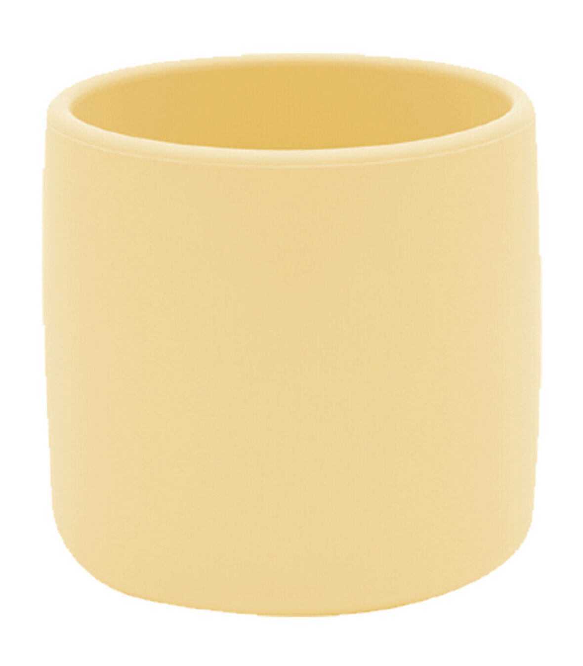 Silikon Mini Bardak Mellow Yellow