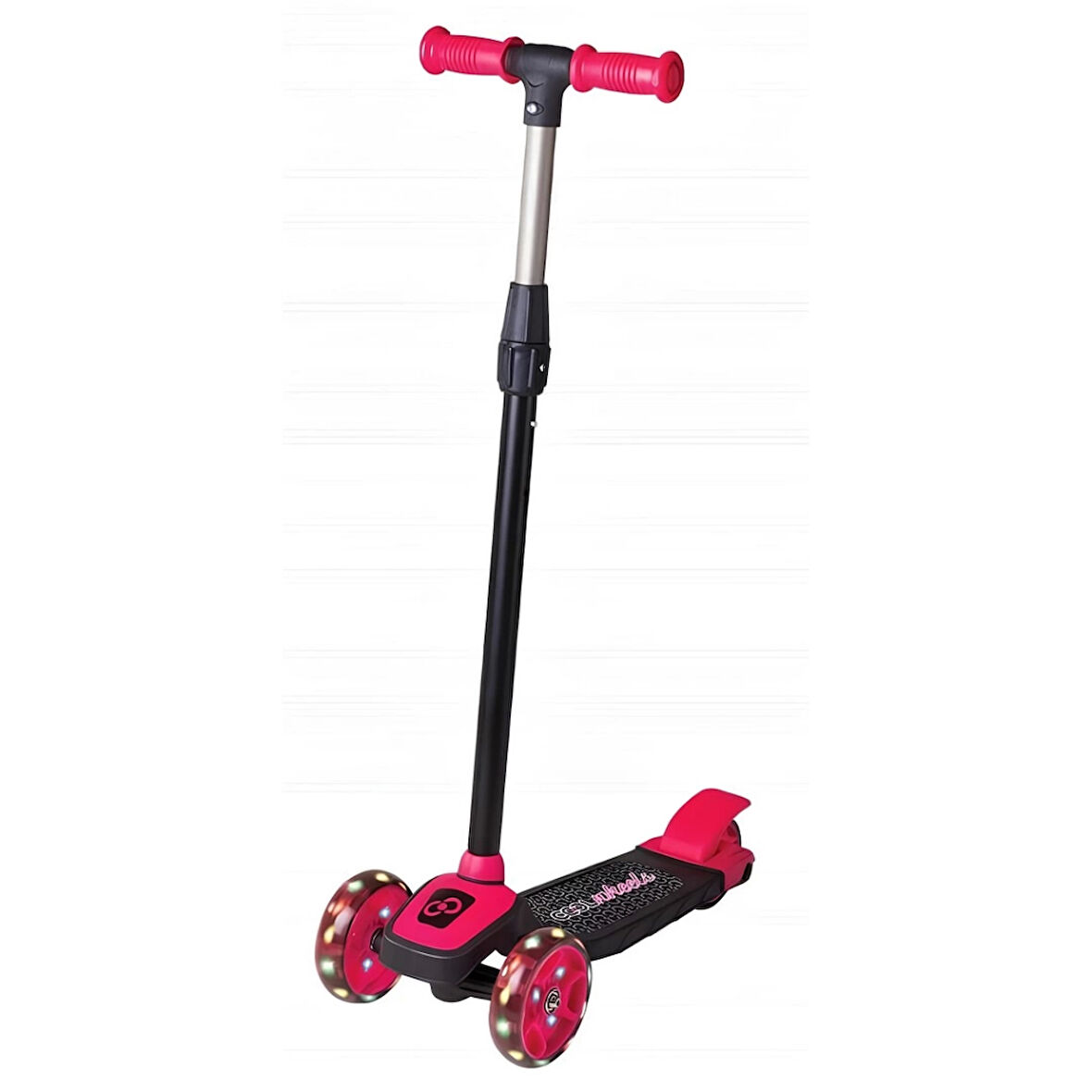 Nessiworld Cool Wheels Işıklı Twist Scooter Pembe