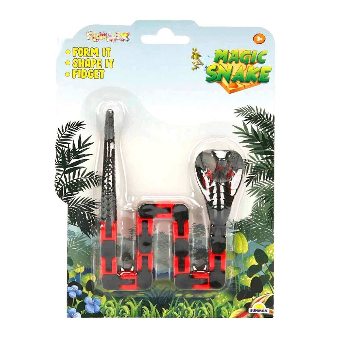 Nessiworld  4133 Funmix Bükülebilen Yılan Figürü -Sunman