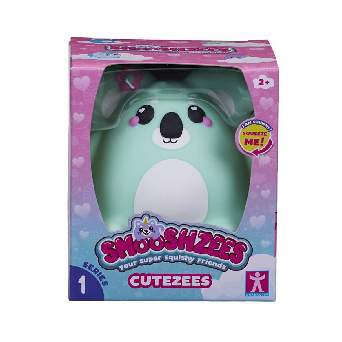 Nessiworld MH004001 Smooshzees Sıkıştırılabilir Esnek Mini Cutzees 08102