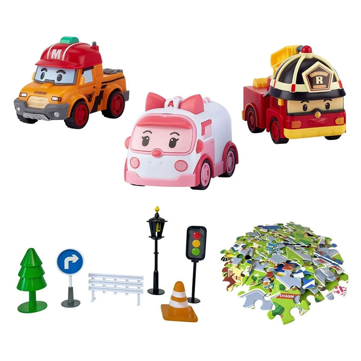 Nessiworld Robocar Poli Gogo City Series Oyun Seti