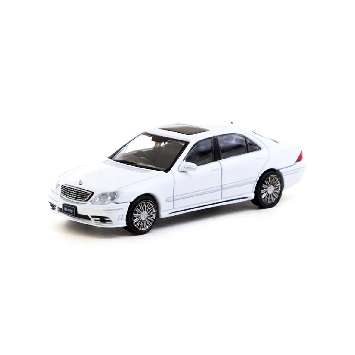 WorNessiWorld 1/64 Mercedes-Benz S-Class Wald Alabaster White - Lamley Special Edition