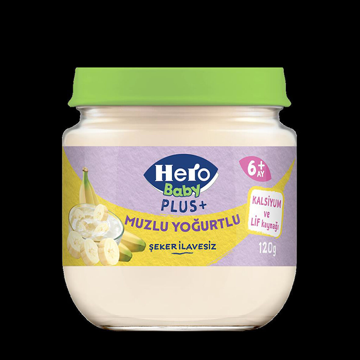 Hero Baby Muzlu Yoğurtlu Kavanoz Mama 120 Gr