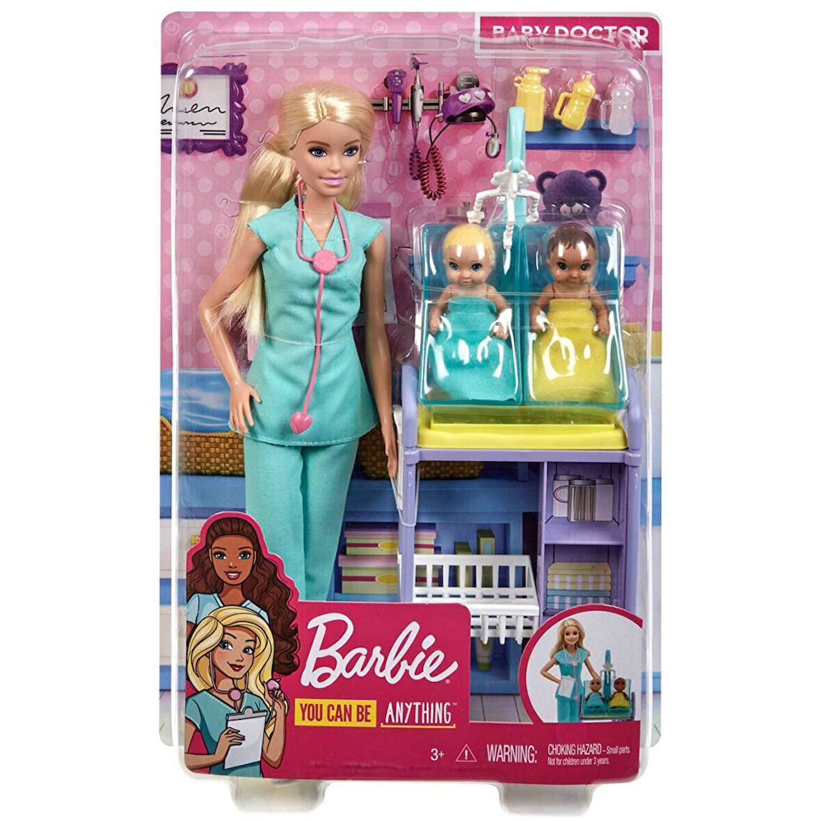 GKH23 Barbie Bebek Doktoru - Sarışın