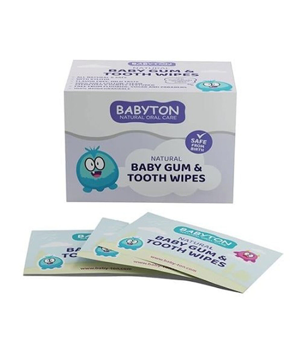 Babyton Bebekler İçin Diş Ve Damak Temizleme Mendili