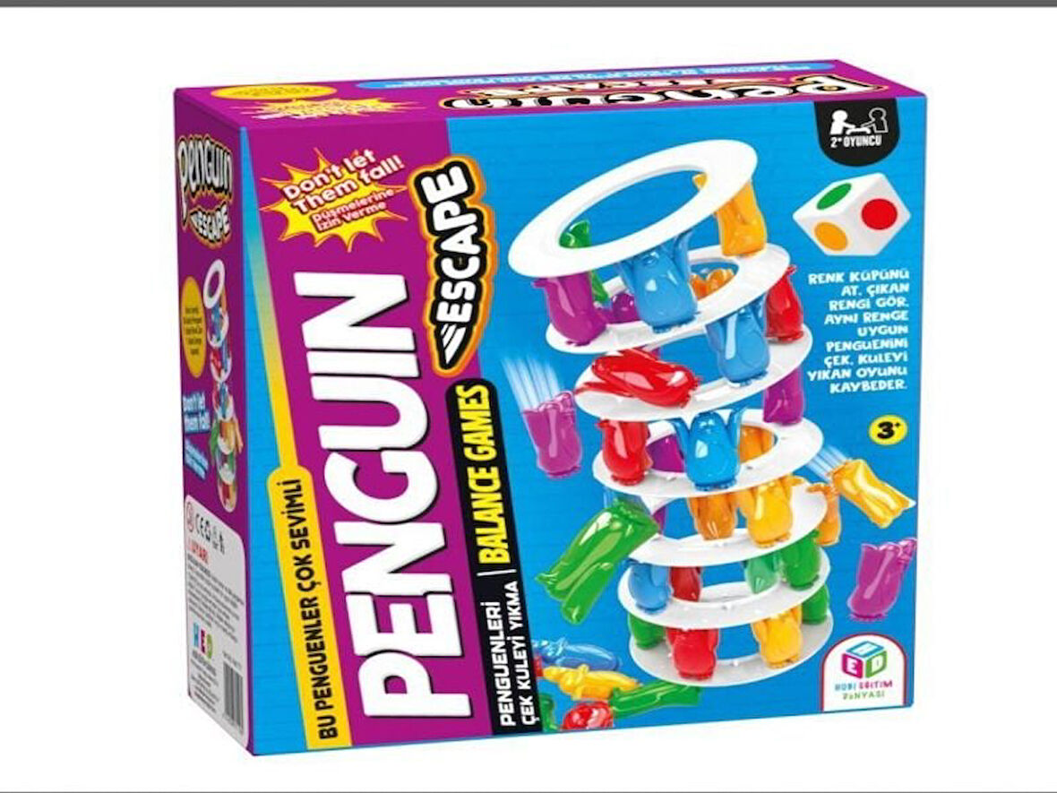 1160 Penguin Escape - Denge Oyunu