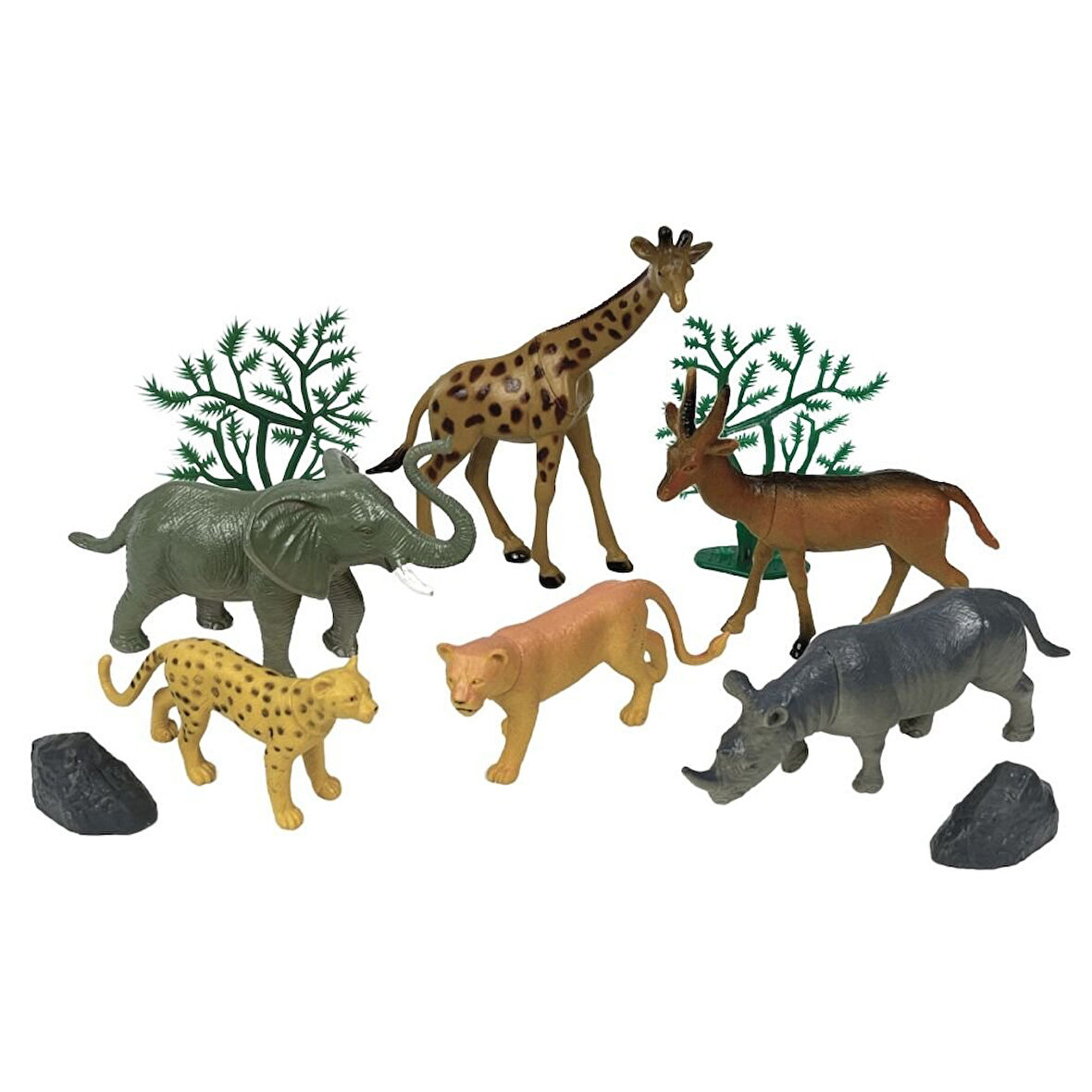 Nessiworld 7141,7142,7143 Poşette 10 parça Hayvan Seti