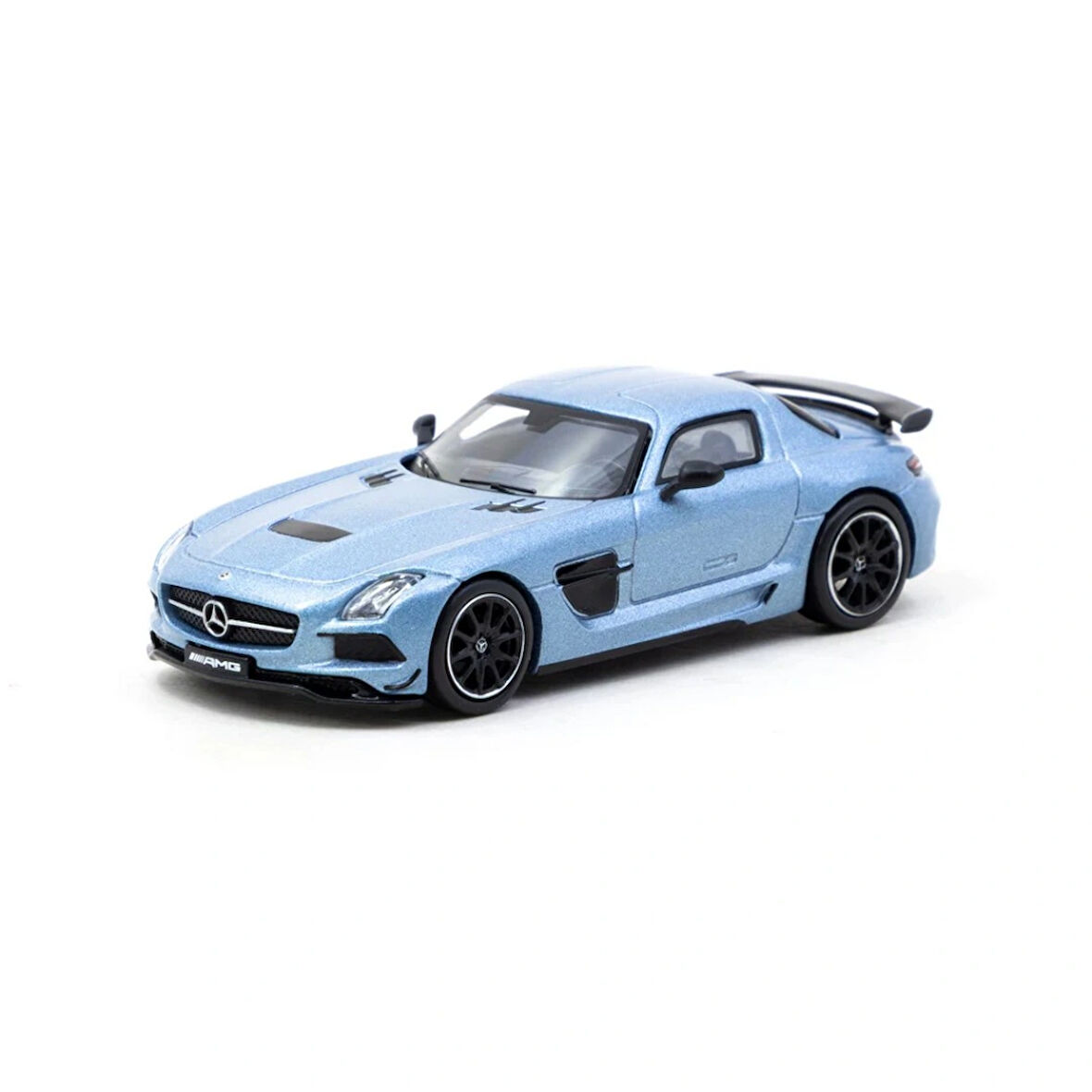 WorNessiWorld 1/64 Mercedes-Benz SLS AMG Coupé Black Series Matte Blue