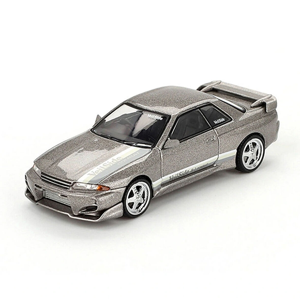 NessiWorld GT 1/64 Nissan Skyline GT-R(R32) Veilside Combat C-I Veilside Combat Grey - Blister Paket