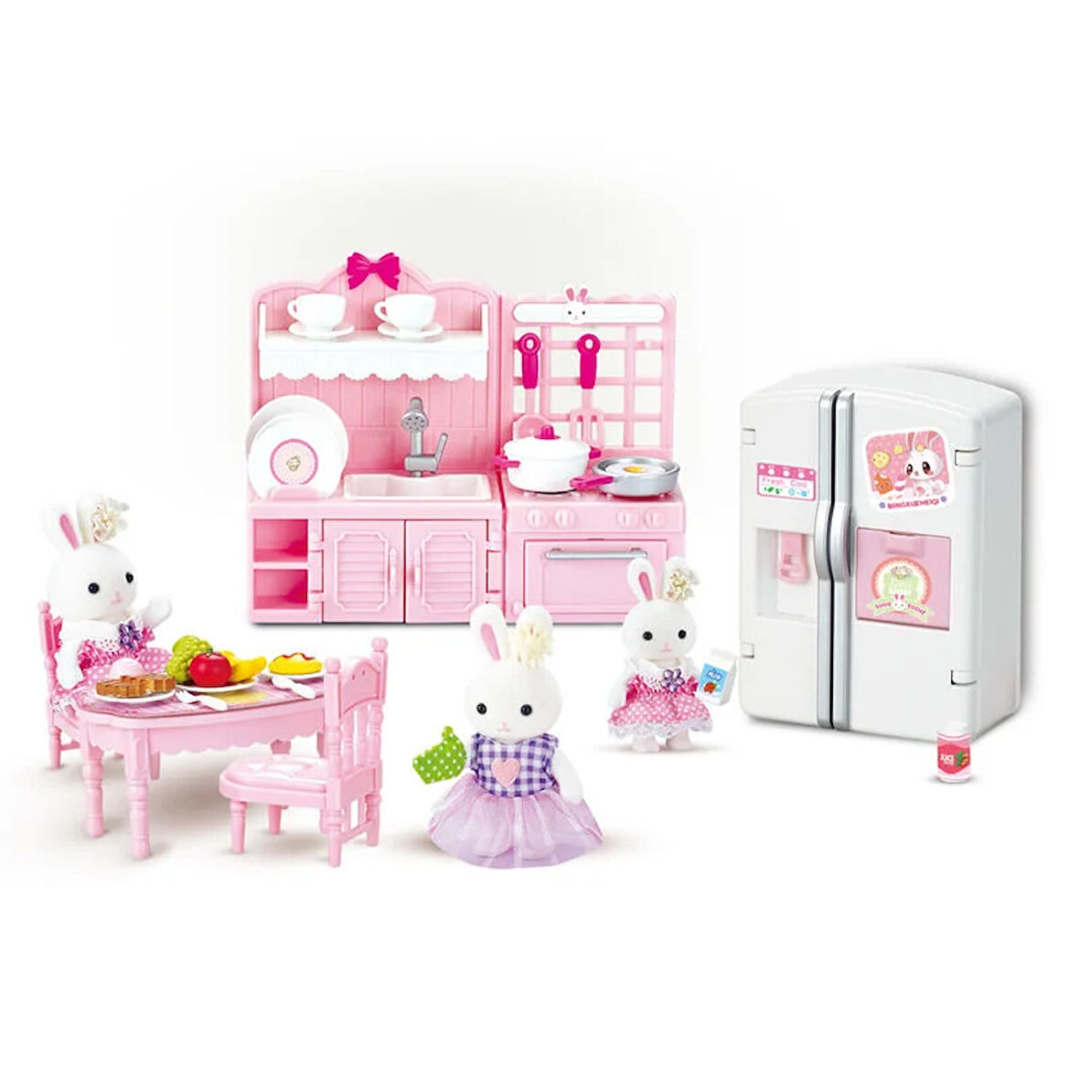 Bay Dreamy NessiWorld Tavşan Büyük Mutfak Oyun Seti