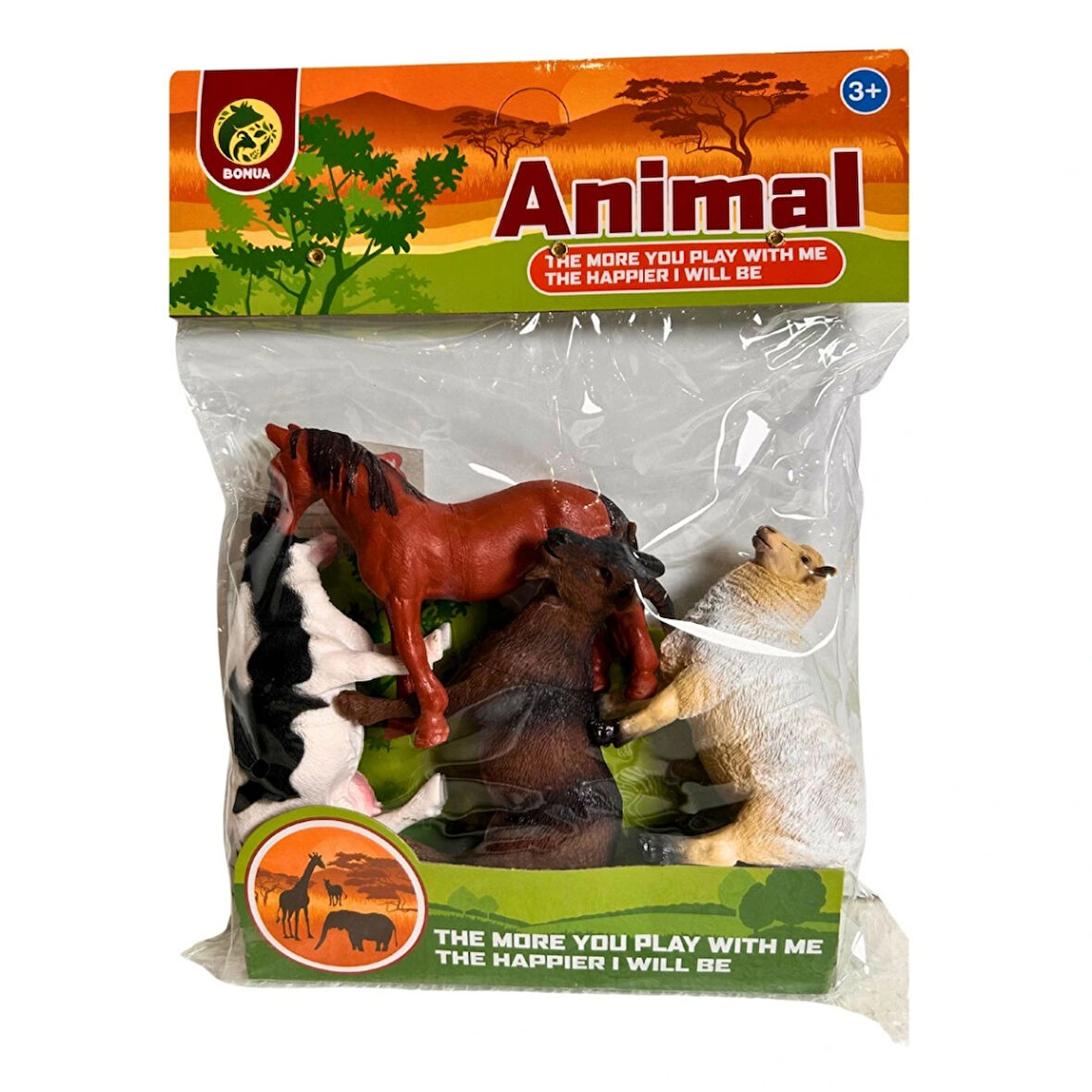 Pvc Pakette Dörtlü Çiftlik Hayvanları