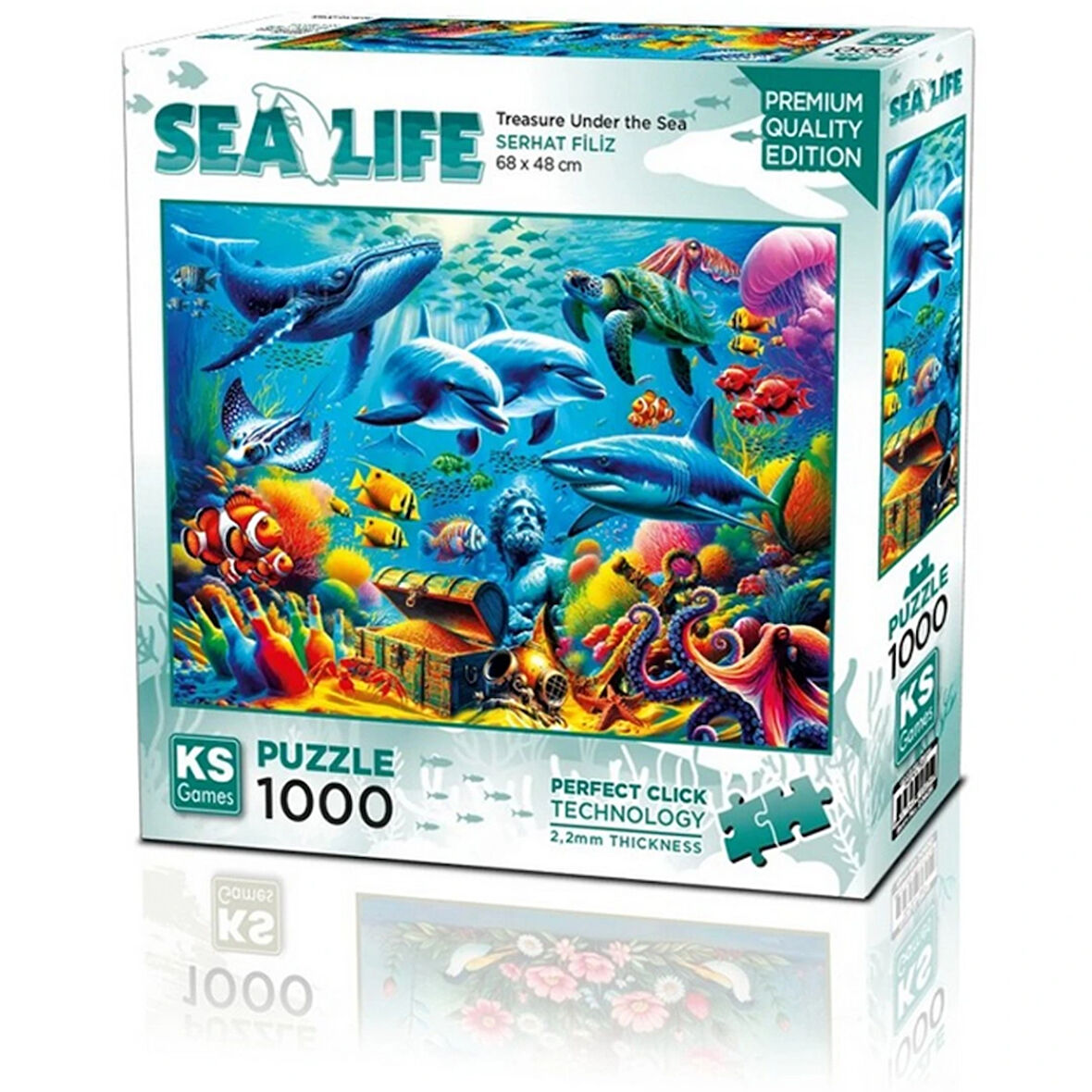 NessiWorld Treasure Under the Sea Puzzle 1000 Parça