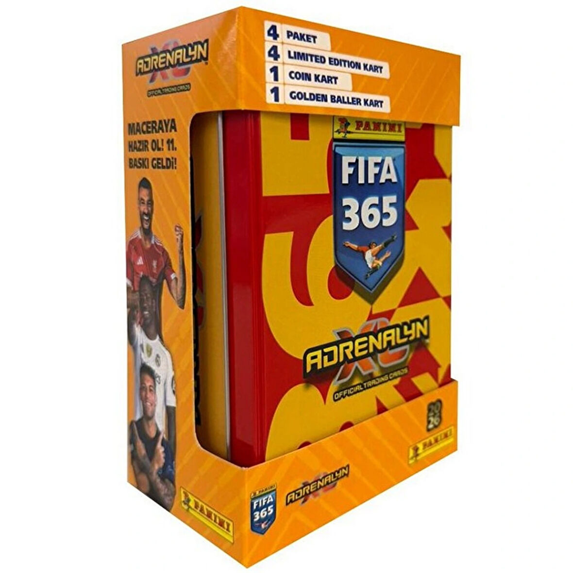 FIFA 365 2026 Adrenalyn Treading Kart Kutu